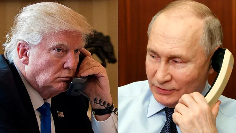 Krieg in der Ukraine: Telefon Trump mit Putin