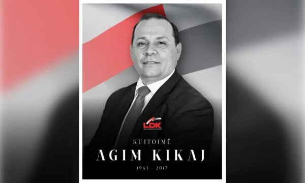 Abdixhiku conmemora Agim Kicane: Un activista devota que le dio todo al país