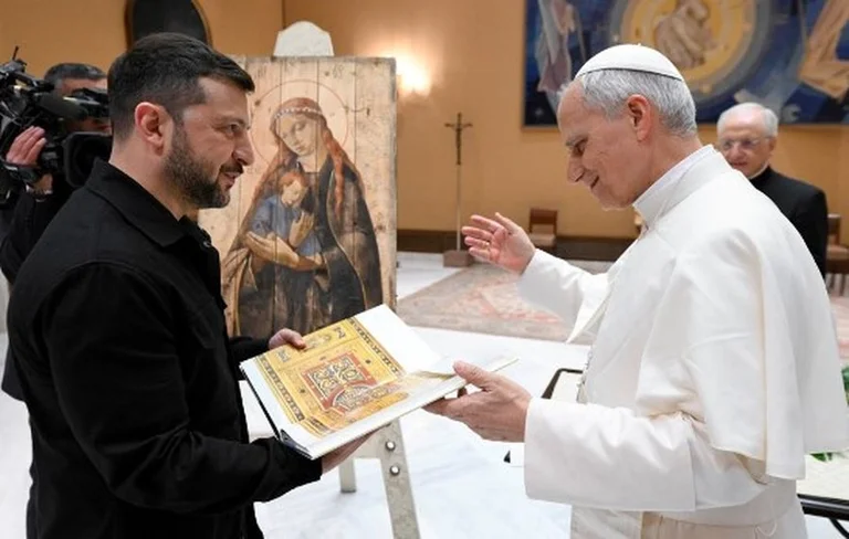 President Zelensky meets with the Pope: Come to Vatican for Russian-Ukrainian Peace Talks