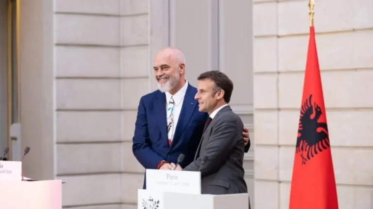Macro: L'Albanie se déroule dans l'UE, la France vous soutient sur cette route