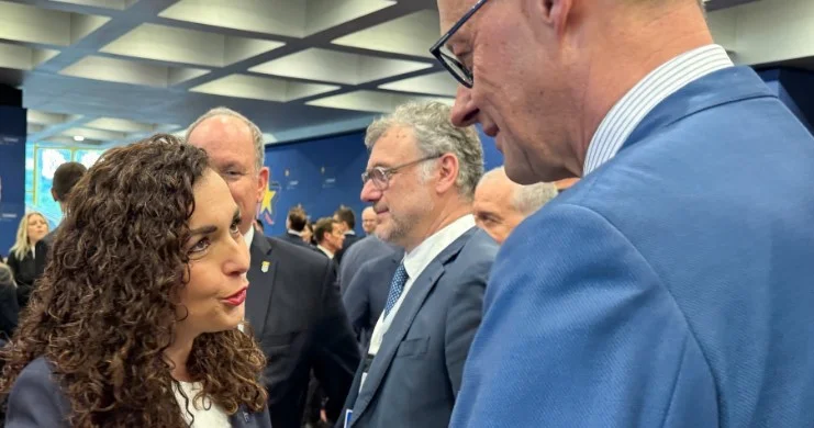 Osmani, nach dem Treffen mit Merz: Ich freue mich auf die Stärkung der Kosovo-deutschen Partnerschaft