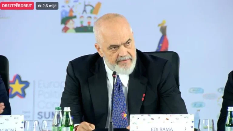 European Political Community Summit, Rama: We are facing forces that threaten our foundations, the EU taught us that even enemies can become together