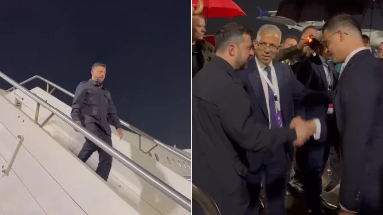 Zelensky arrive en Albanie, attendu par le ministre Weng
