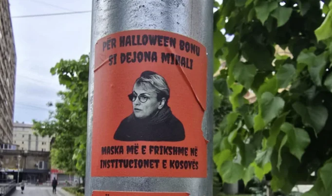 La maschera più spaventosa delle istituzioni del Kosovo...
