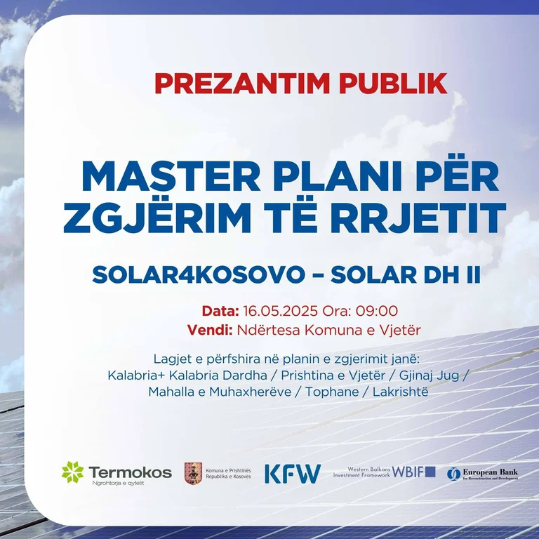Öffentliche Präsentation organisiert für “Master-Plan zur Erweiterung des Heiznetzes”