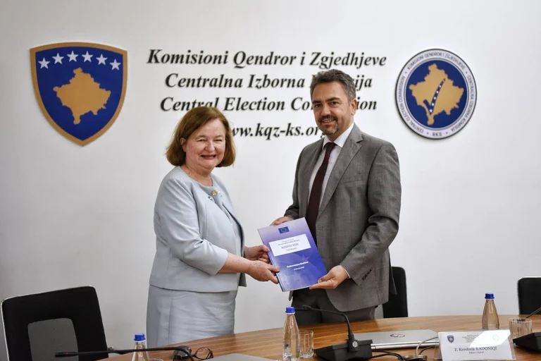 Radoniqi rencontre Eurodeputen Loiseau: les recommandations du rapport seront sérieusement traitées