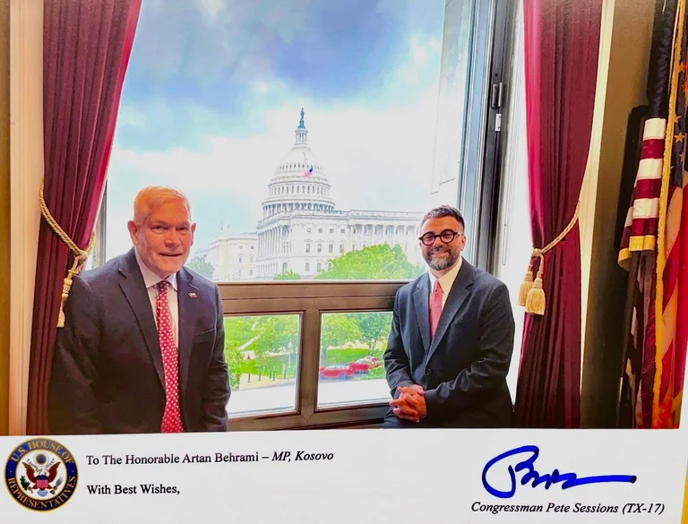 Behram si incontra con il congresso americano: gli ho chiesto di affrontare le preoccupazioni circa la Corte Speciale al Congresso