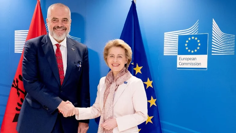 Von der Leyen wünscht Rama zum Sieg: Albanien verdient in der EU