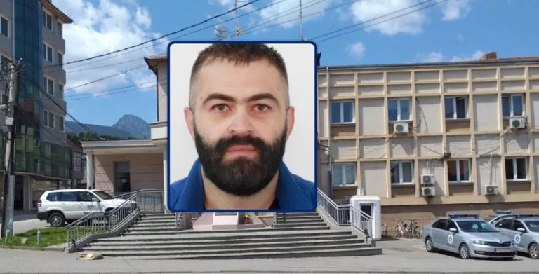 Arrested Miftar Dobraj, Gesucht von versuchten Mord in Pec