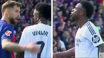 Sie hatten einen Crash in El Classico, erfuhren die Worte, die Vinnie Jr in Inigo Martinez sagte.