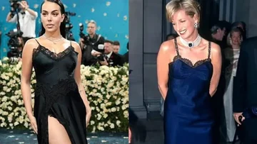 Georgina Rodriguez a assisté à Matt Gala dans une robe inspirée de la princesse Diana