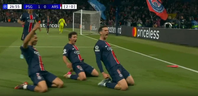 What a match for Paris ahead, Ruiz finds first goal for Arsenal