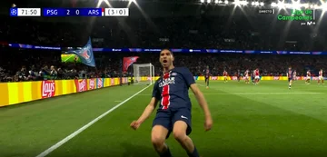 Arsenal verliert seinen Weg in den Hof, Paris findet das zweite Ziel mit dem verrückten Schlag von Hakim