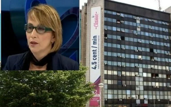 Burbuke Hannah von der Telekom interviewt