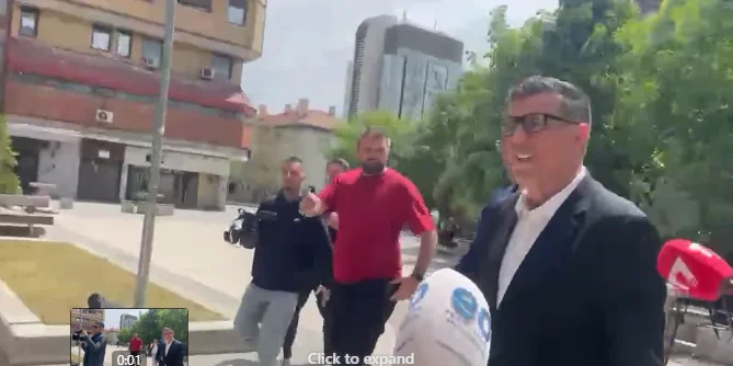 Haziri geht an LDK-Büros, Reporter fragen ihn über Kurti's Brief: Kein Treffen jetzt, wir sind jeden Tag im Geschäft