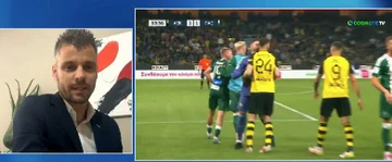 Es stoppte das Spiel 33 Mal, Strafe und 8 Karte, albanischer Protagonist in Athen derby
