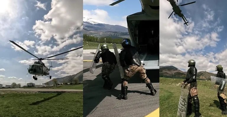 Italian KFOR Soldiers Develop Tactical Exercise in Coping With Kosovo Riots