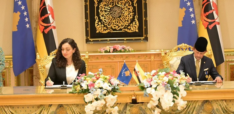 Osmani reports Brunei has removed visits to Kosovo citizens