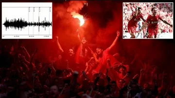 Glauben Sie es oder nicht: Liverpool Fans verursachten ein Erdbeben in Anfield bei der Verleihung des Titels
