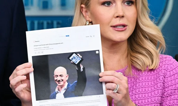 The White House accuses Amazon of act of military and politicalism for displaying tax costs