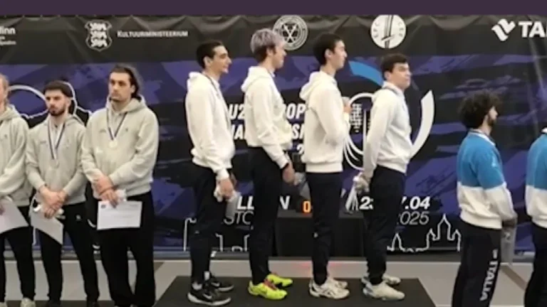 Israel's anthem ignored by the Swiss, national Skerma “points to” the moment the anthem is sung in the U23 European anthem