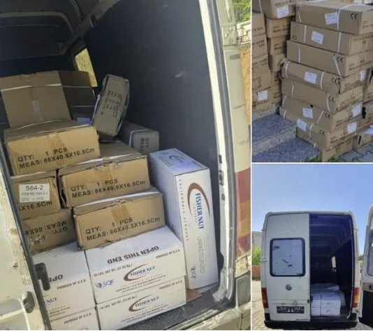 Customs smuggles 700 kilograms [700 kg] of almond