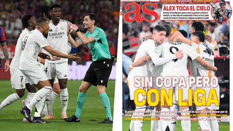 Spanish newspaper with special article: Real believe that they can win the title