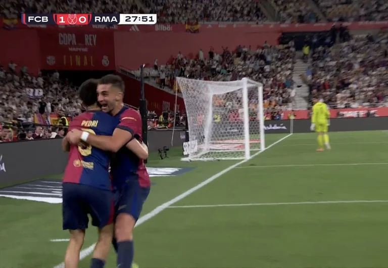 EP EEEDRIA!! The first man in El Classico, Barcelona to the advantage of Real Madrid