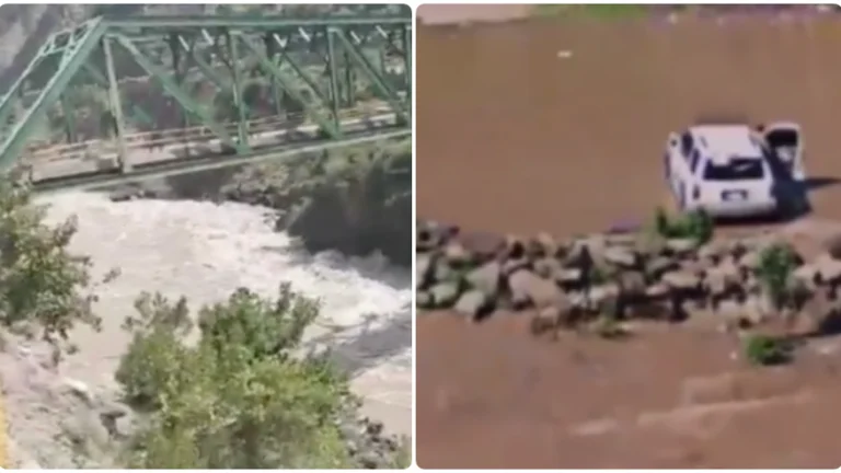 The India-Pakisan crisis escalates: The Indians suddenly released the water flow to the Jhelum River, flood start in Pakistan