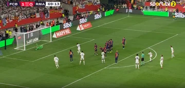 MAKEEEEEE! Real Madrid entspricht den Zahlen, super Ziel aus dem freien Schuss