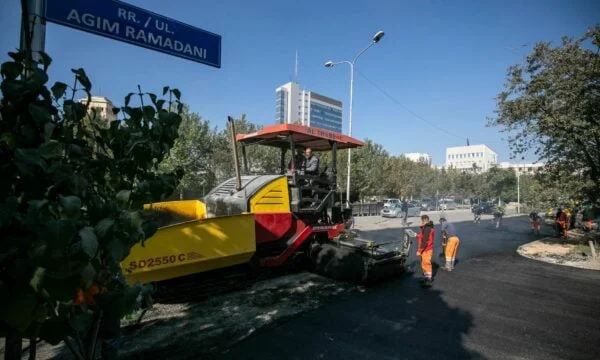 Il comune di Pristina rinvia le opere su “Agim Ramadani” strada a causa delle precipitazioni