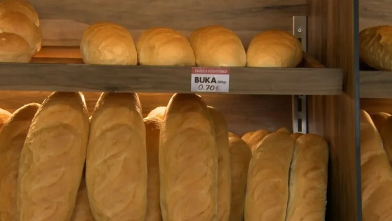 The price of bread in Gjakova