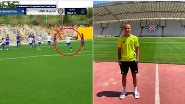 Jon Shalani mit fantastischen Präsentationen: 16-jährige Scores Tore für Hajduk Split in Kroatische Derby