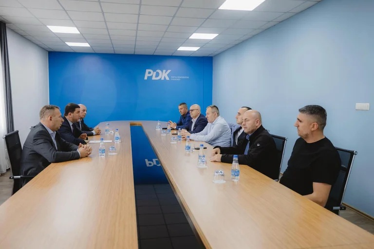 Memli Krasniqi hosted leaders of the KLA War Veterans Organisation