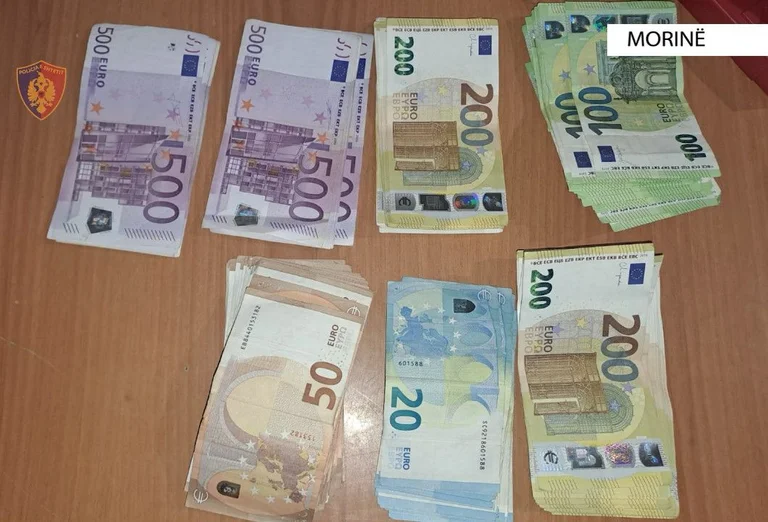 Tentato di introdurre 26mila euro non dichiarati in Albania, 35 anni Kosovo bandito