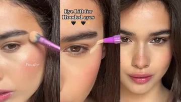 Make your eyes look high with these tricks that the influencer suggests on the Instagram