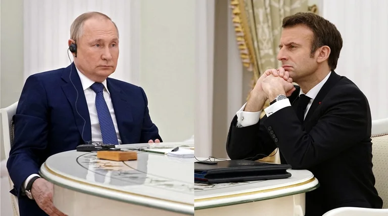 Macro: Putin está mintiendo que quiere paz en Ucrania