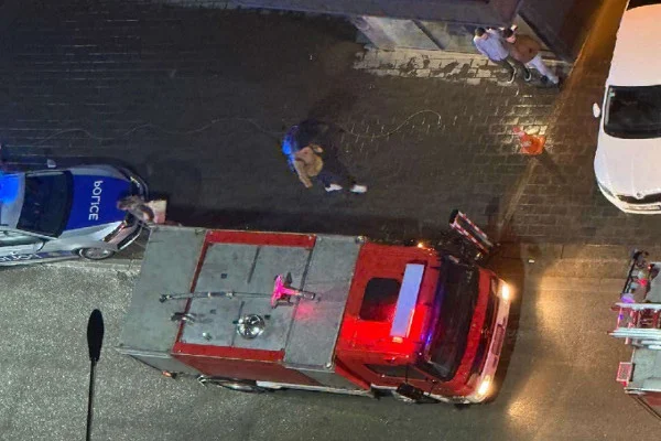 Fuoco in un ospedale Lagen, intervenire pompieri