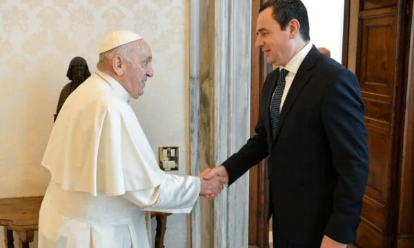 Kurti: Meeting with Pope, one of the most significant moments for me as prime minister, asked about Kosovo, youth and children