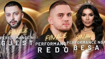 Le spectaculaire Big Brother Final Evening V L'Albanie IP, performance attendue de Redoni, la Justice de nombreux artistes
