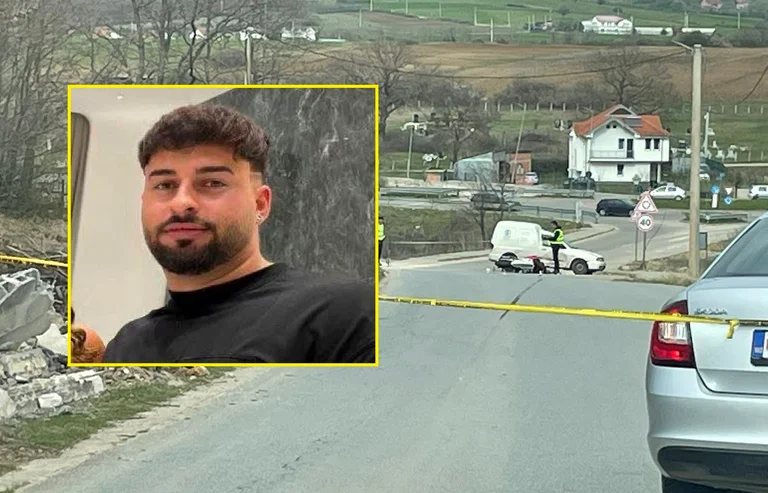 Heute ist die Motorradfahrerin, die nach dem Drenas-Unfall vergraben wurde.