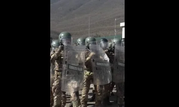Italian KFOR has training of importance for unrest in Kosovo: We are ready for every situation.