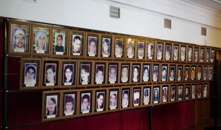 26 Jahre von Massacre nach Poklek Villages und Old Chikatova