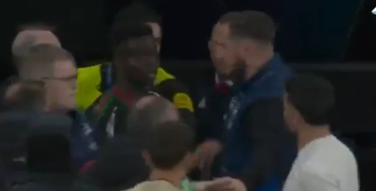 Ein Crash zwischen Saka und Carvaal nach dem ersten Stück (VIDEO)