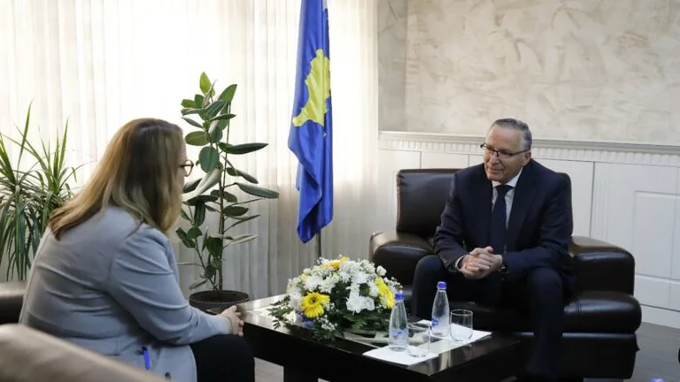 Hamza meets with Council of Europe chief in Kosovo, discuss co-operation opportunities