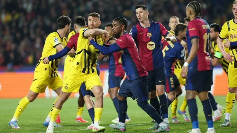 Day of quarterfinals Returns, the first two semifinals in the Champions League are taught