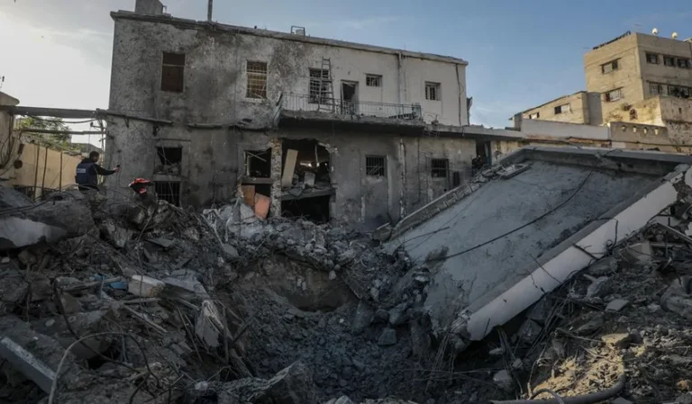 O B S: Conditions at Gaza Hospital After the Attack Unimaginable