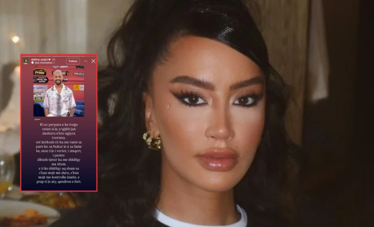 Dafina Zeqiri reagisce dopo la violenza contro Jett a BBVA: Hai avuto così tanto glitter che non puoi gestire.