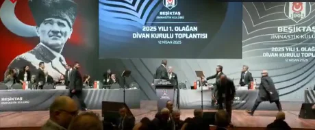 The Besiktas ' meeting of directors advances into physical clashes (Video)