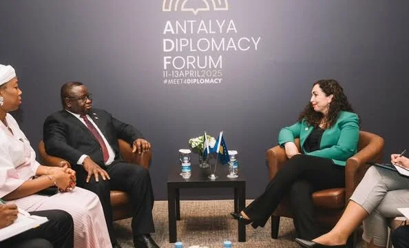 Osman meets Sierra Leones President Disputing on Strengthening Bilateral Relations
